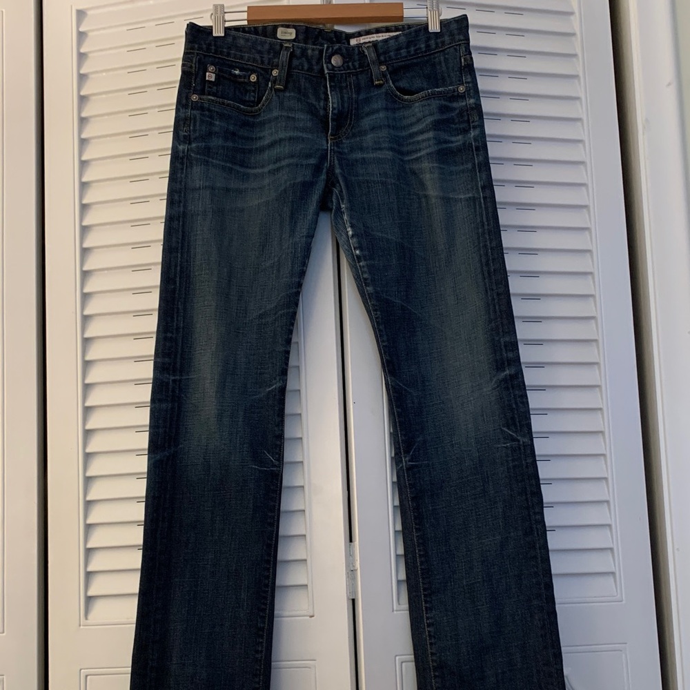 AG Classic Blue Denim Tomboy Jeans